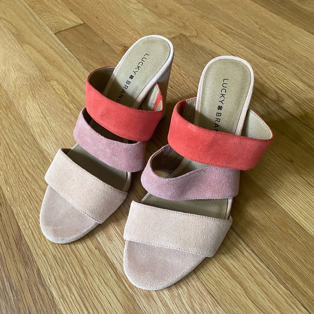 Lucky Suede Heels